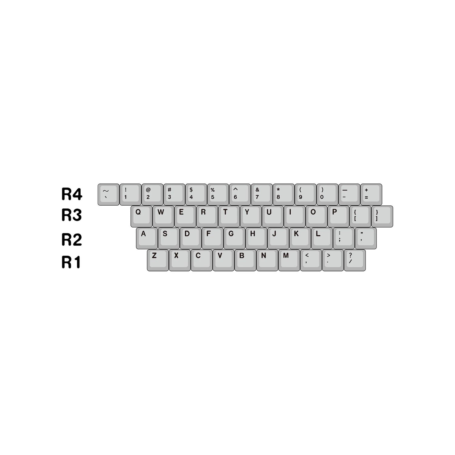 Anode violet aluminum alloy metal keycap set factory height, mechanical keyboard metal decorative keycaps, liquid character design artistic keycaps