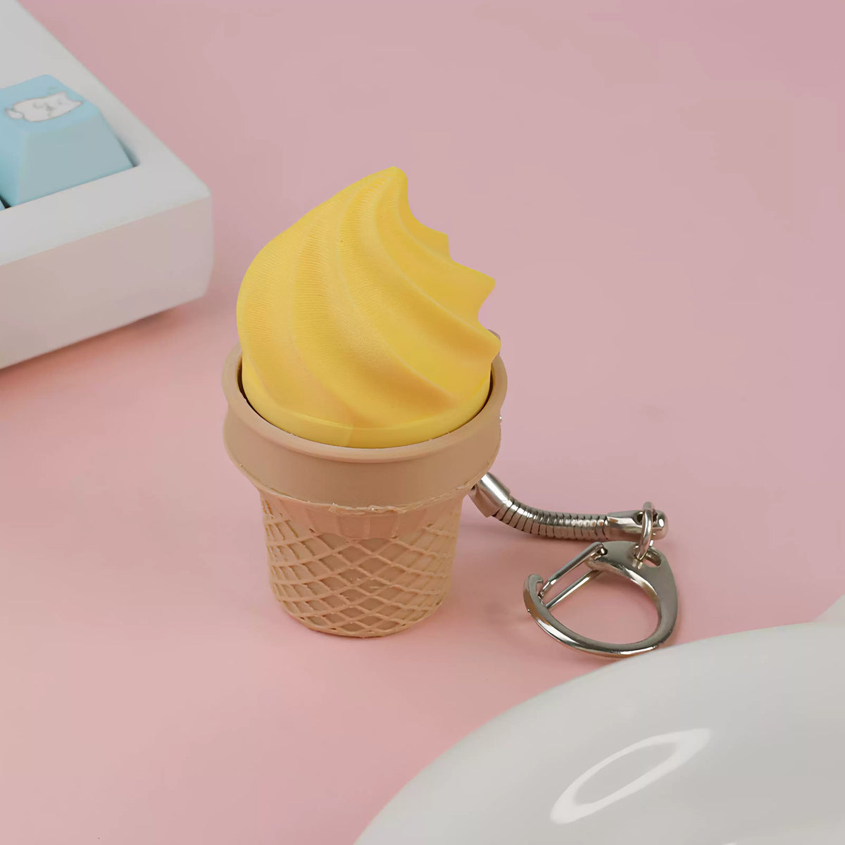 Fun decompression toys, keychain keys, mechanical keyboard switch tester, 3D printing material creative cultural products, mechanical keyboard peripheral toys, personalized keycap keys.