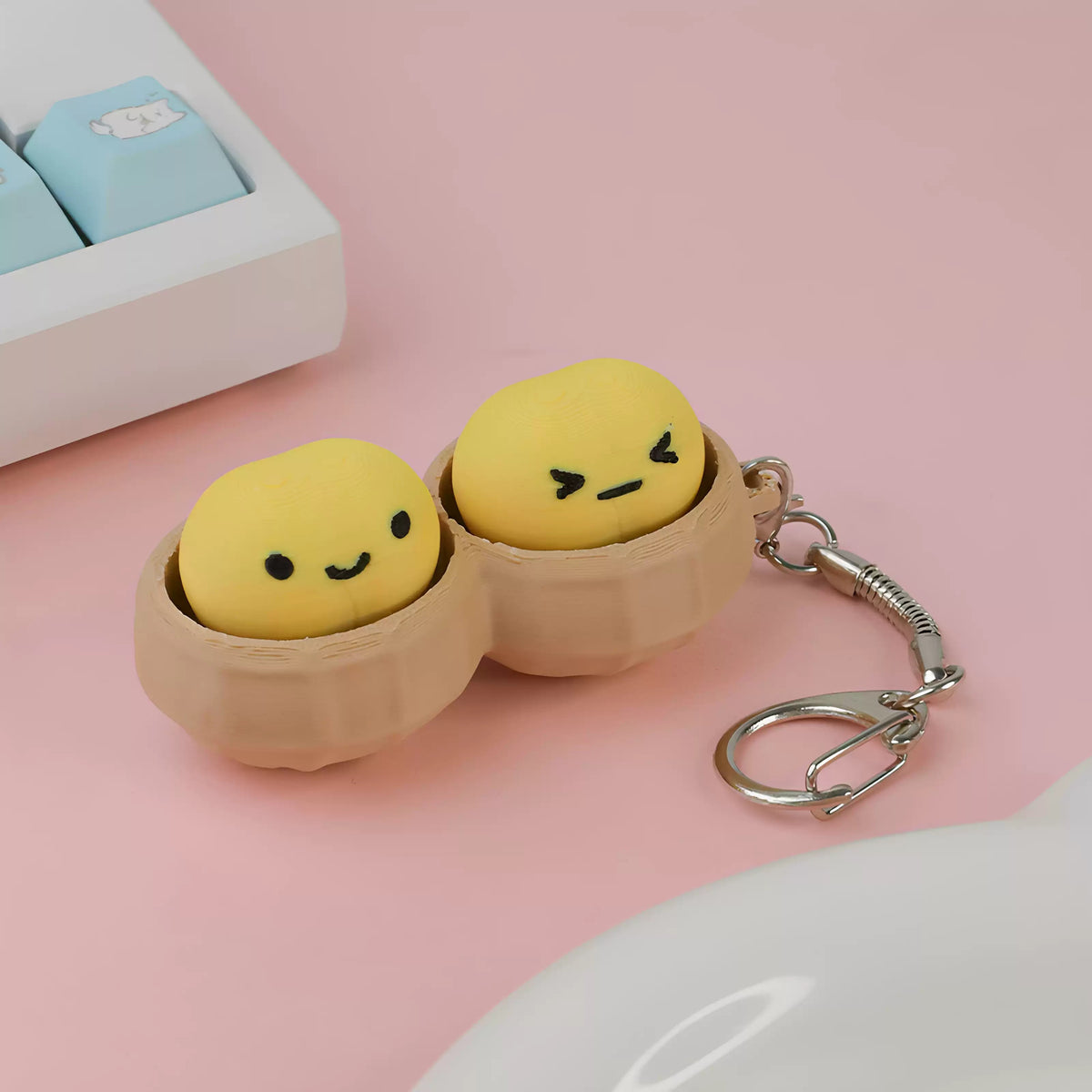 Fun decompression toys, keychain keys, mechanical keyboard switch tester, 3D printing material creative cultural products, mechanical keyboard peripheral toys, personalized keycap keys.