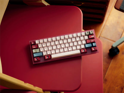 Monument Valley, ANCORE LIGHT themed personalized keycap set, soft gloss metallic pink factory high sublimation process keycaps, fully supplemented
