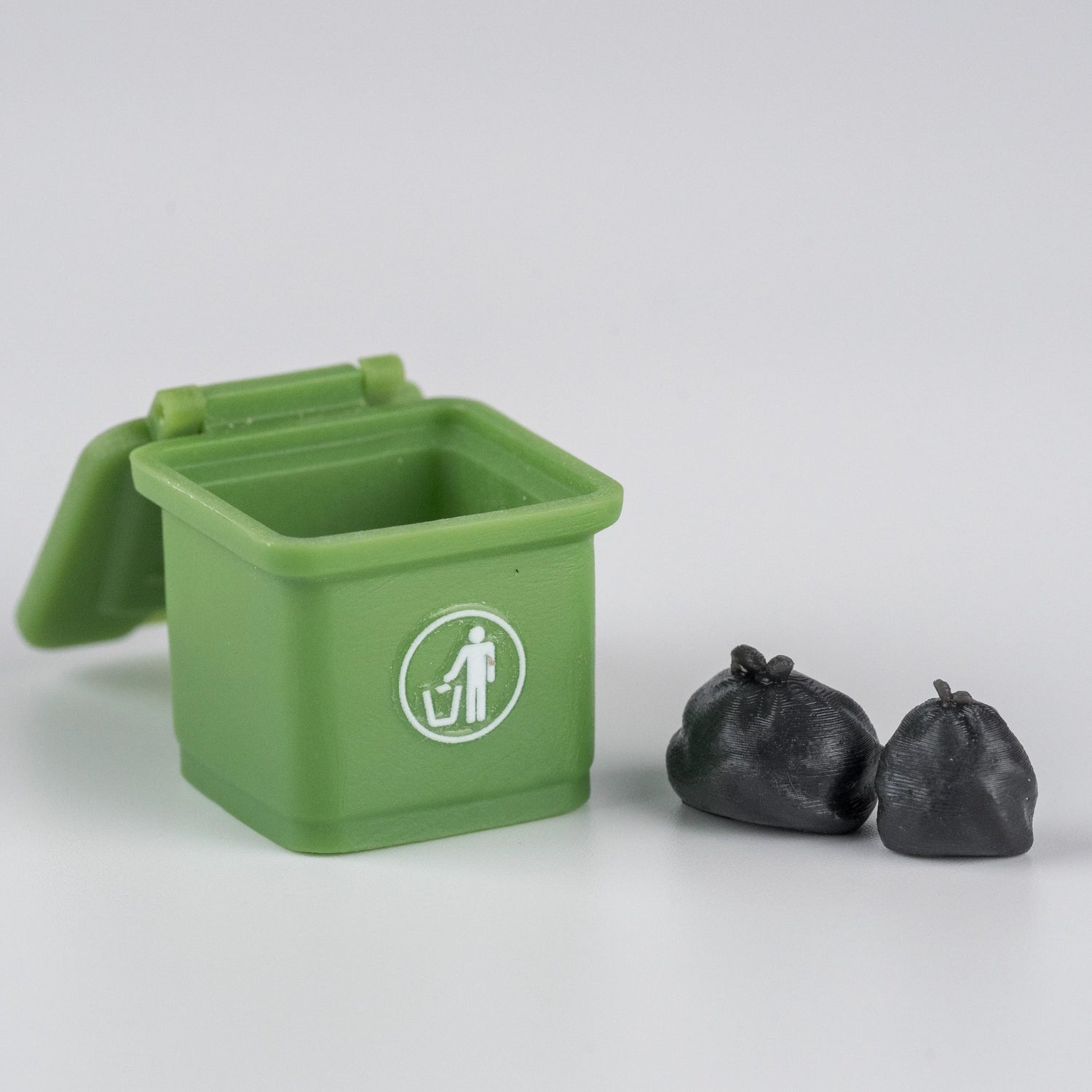 Environmentally friendly trash can personalized keycaps, creative pranks, funny and innovative design decorative keycaps, mechanical keyboard art installation keycaps