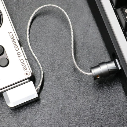 Right angle USB, Fine soft silver wire keyboard cable 8K keyboard custom data cable, Handmade data cable for mechanical keyboard, customized keyboard cable