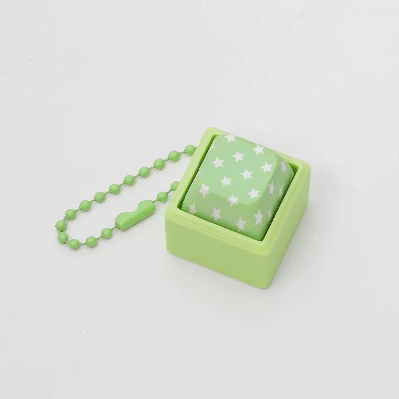 Fun decompression toys, keychain keys, mechanical keyboard switch tester, 3D printing material creative cultural products, mechanical keyboard peripheral toys, personalized keycap keys.