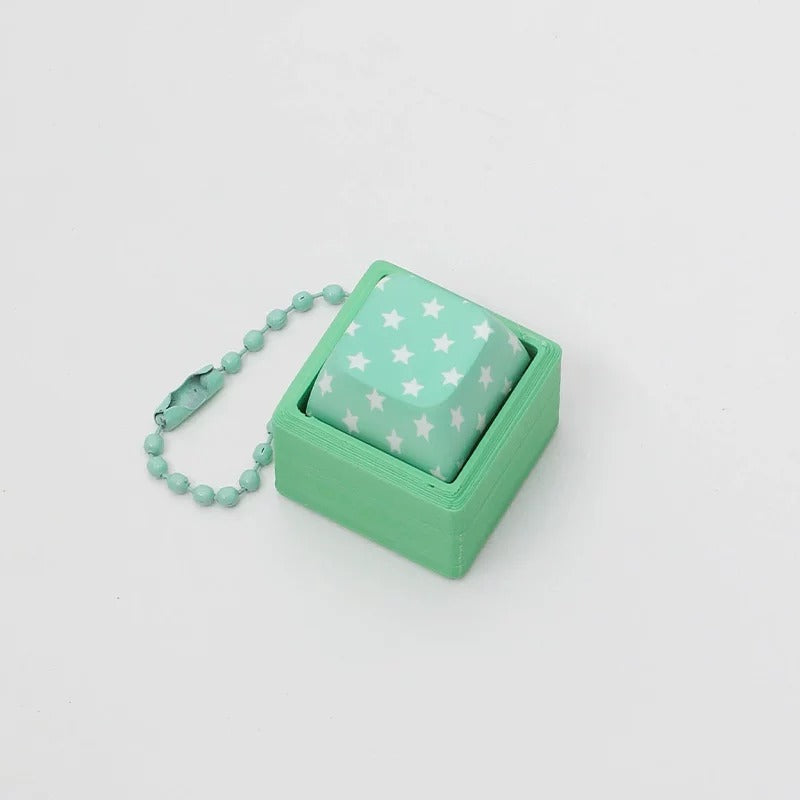 Fun decompression toys, keychain keys, mechanical keyboard switch tester, 3D printing material creative cultural products, mechanical keyboard peripheral toys, personalized keycap keys.