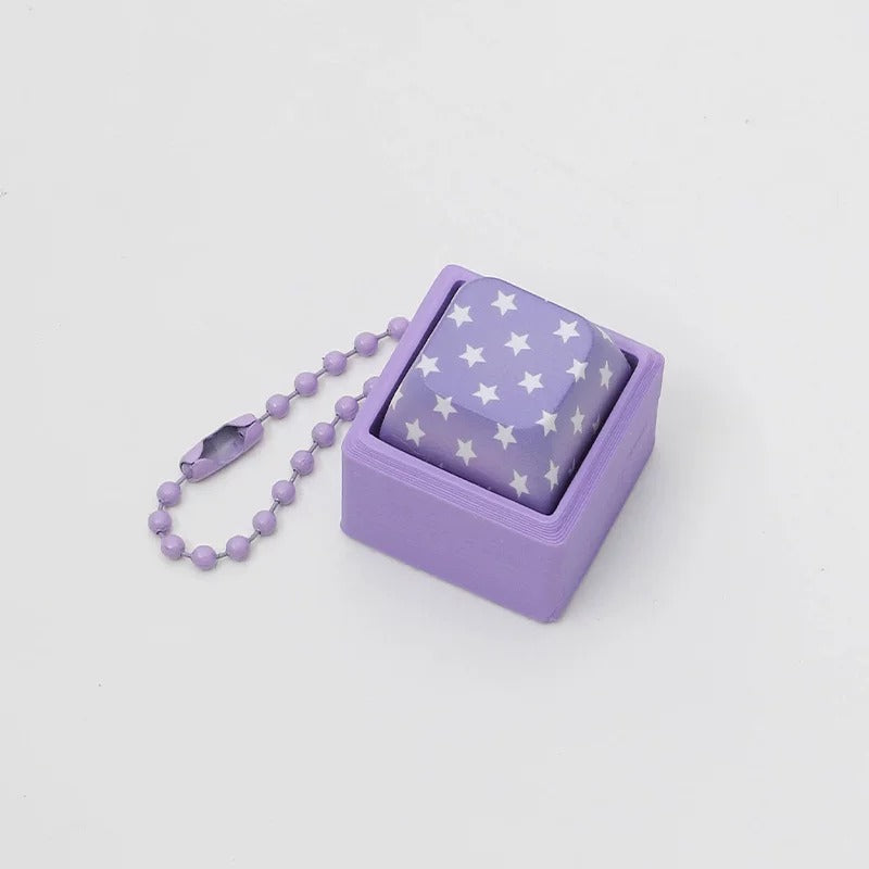 Fun decompression toys, keychain keys, mechanical keyboard switch tester, 3D printing material creative cultural products, mechanical keyboard peripheral toys, personalized keycap keys.