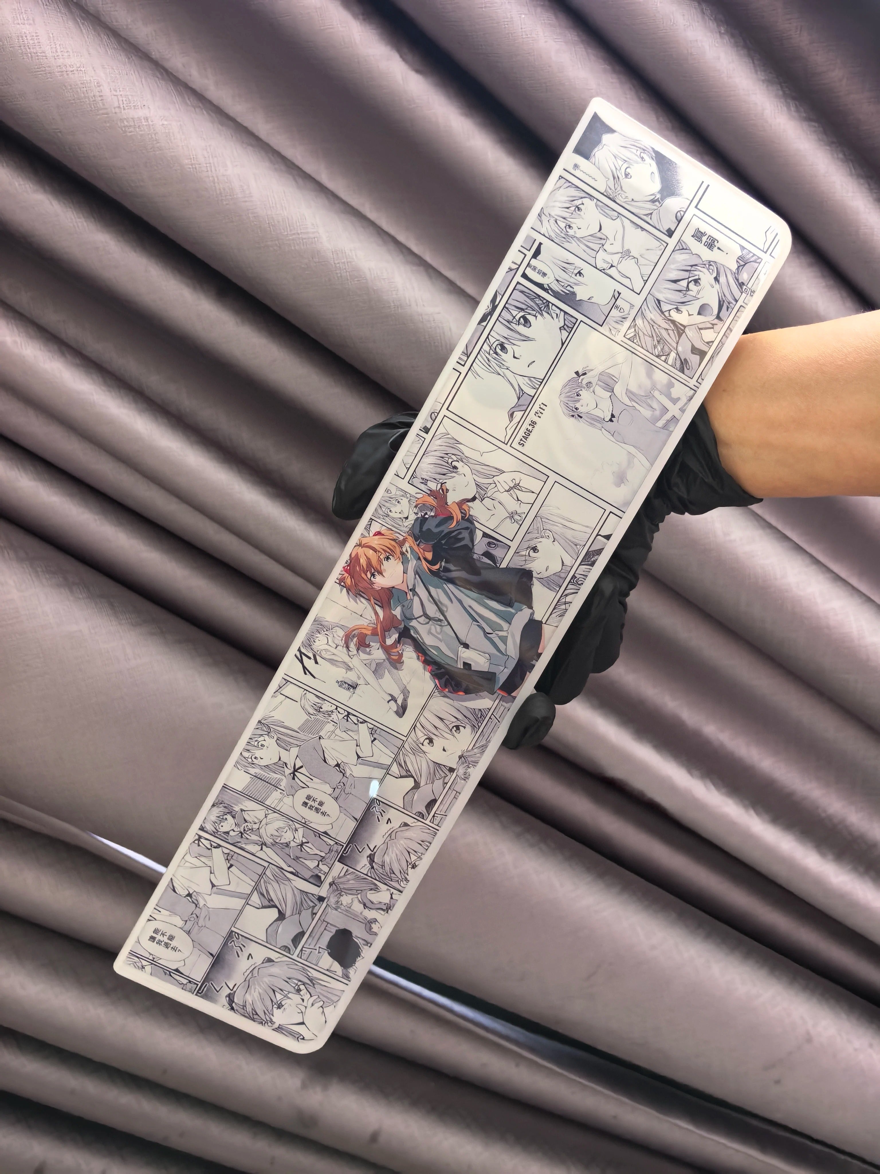 EVA， Asuka Manga Theme theme, wristrest，dazzling design mechanical keyboard hand support Palm Rest, Keyboard Peripheral Accessories