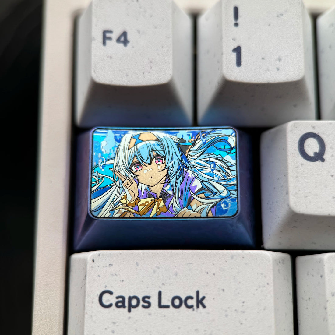 Honkai: Star Rail, Firefly theme, 1.5U titanium alloy personalized keycaps, anime and game culture creative art keycaps, mechanical keyboard decorative keycaps