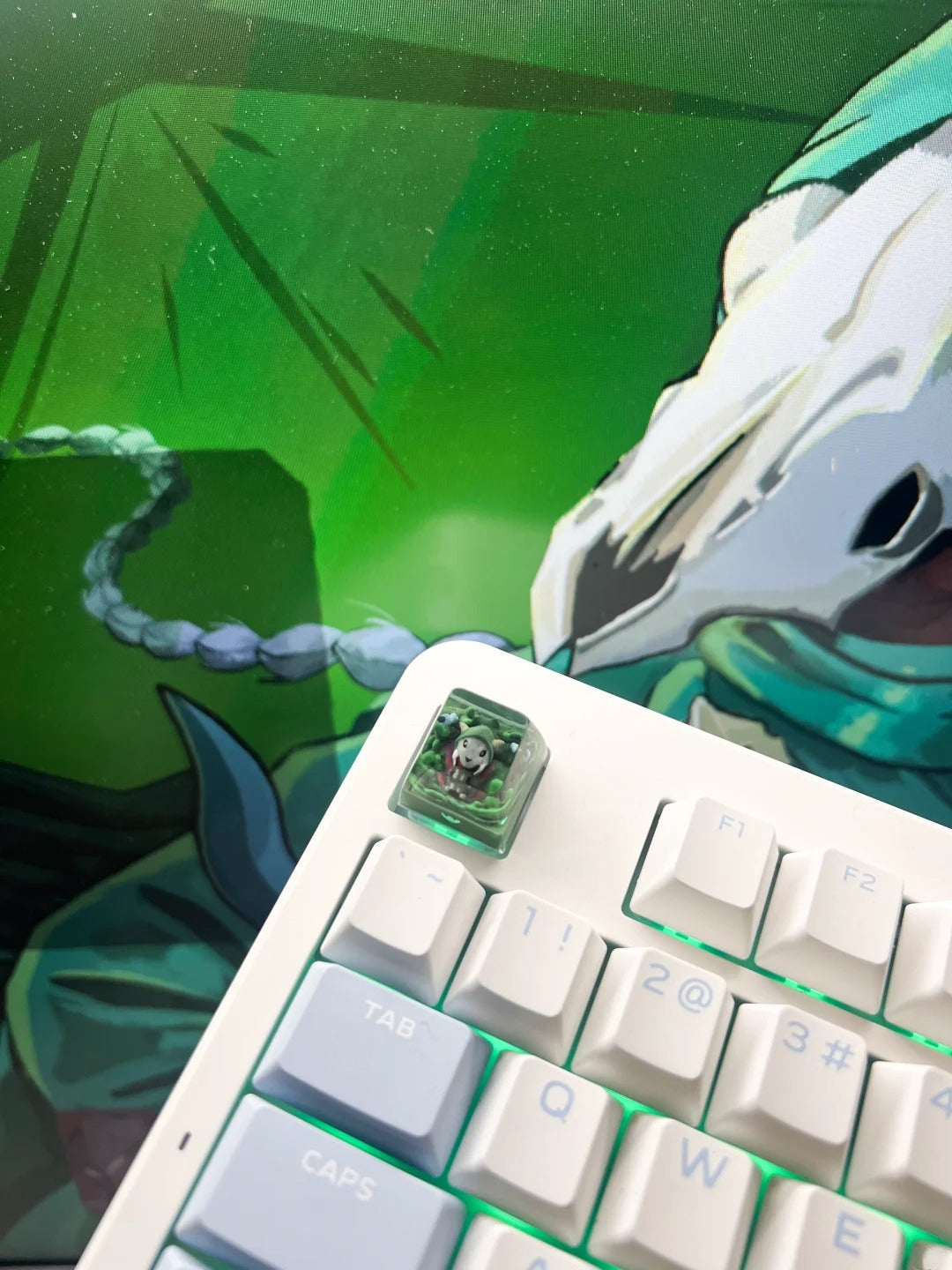 Slay the spire theme design, crystal resin personalized keycaps, game culture creative mechanical keyboard decorative keycaps