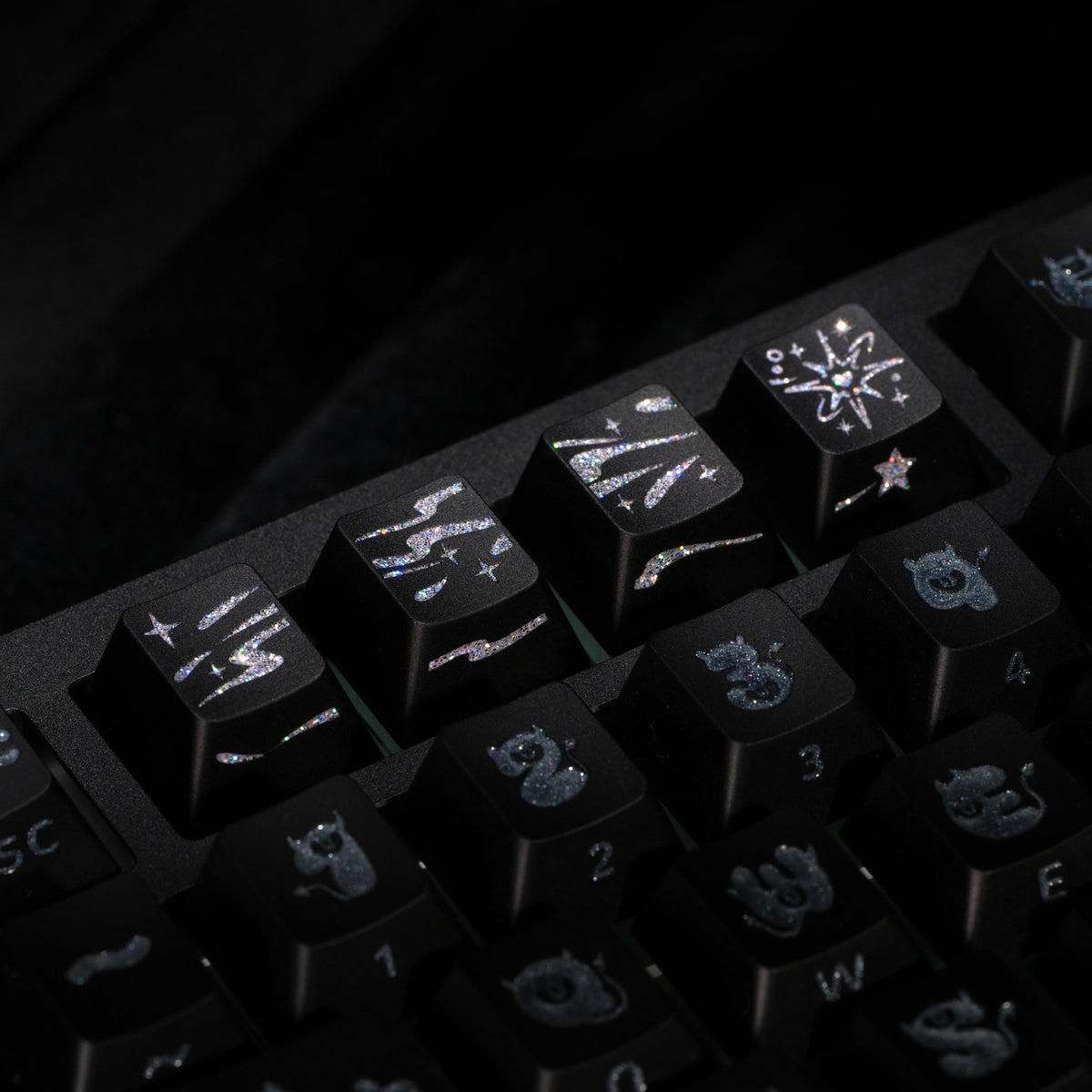 The Eye of Horus aluminum alloy personalized keycaps, enamel colored m ...
