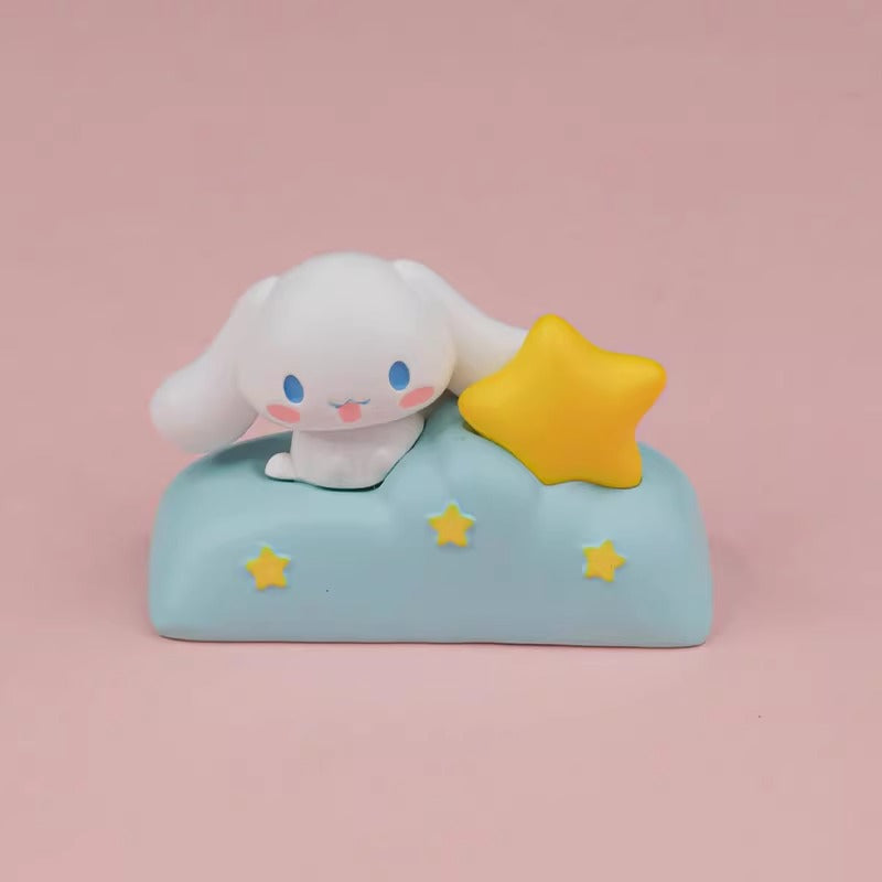 Nebula Cinnamoroll Personalized Keycap Resin Cute Coating Cartoon Three Dimensional Creative Mechanical Keyboard Decorative Keycap