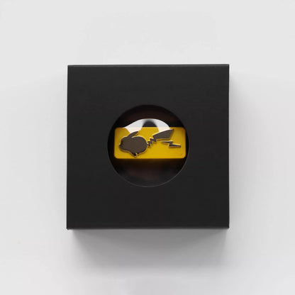 Pok é mon Metal Series, Pikachu, 2U Backspace Key Metal Personalized Keycaps, Anime Peripheral Products Mechanical Keyboard Creative Keycaps