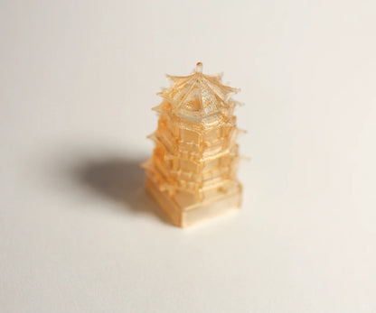 Chinese ancient architecture, Oriental charm keycaps, and architectural art personalized keycaps are integrated into one.