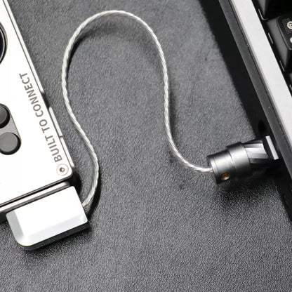 Right angle USB, Fine soft silver wire keyboard cable 8K keyboard custom data cable, Handmade data cable for mechanical keyboard, customized keyboard cable
