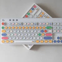 Building blocks, LEGO style, PBT resin translucent personalized keycap set, children&