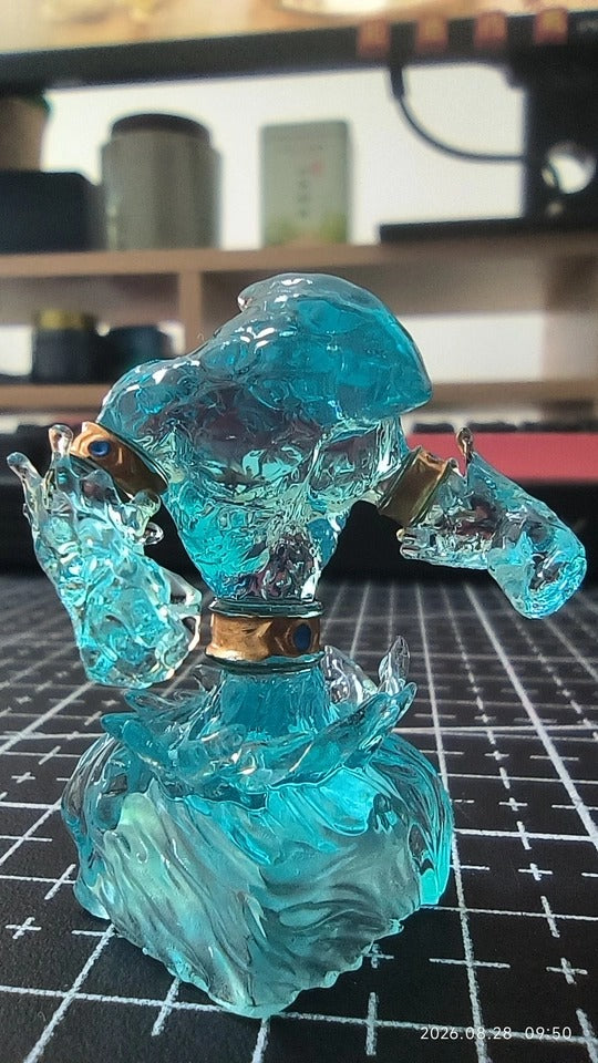 World of Warcraft, Water Elemental, Crystal Resin Molding, Handmade Resin Craftsman Keycaps, Game Anime Culture Creative Mechanical Keyboard Decorative Keycaps