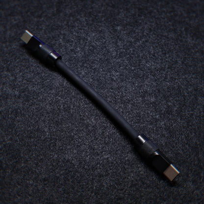 Pure copper core genuine skin friendly silicone aviation plug plug HUB cable, keyboard connection cable 8K return rate e-sports game keyboard data cable Type-C-Type-C