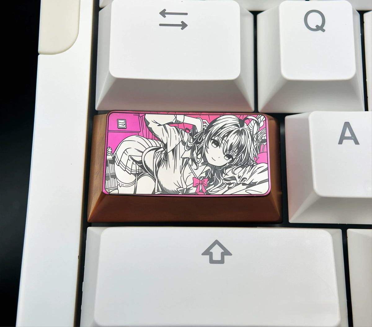‌Mushoku Tensei‌ ，Alice Greyrats‌‌/Eris Greyrat‌, 1.75 U titanium alloy personalized keycaps for anime, gaming, cultural and creative keycaps, and decorative keycaps for mechanical keyboards