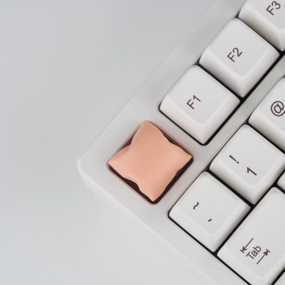 Simple pillow design, resin personalized keycaps, mechanical keyboard creative decorative keycaps