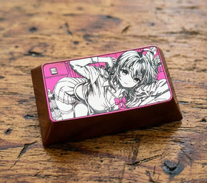 ‌Mushoku Tensei‌ ，Alice Greyrats‌‌/Eris Greyrat‌, 1.75 U titanium alloy personalized keycaps for anime, gaming, cultural and creative keycaps, and decorative keycaps for mechanical keyboards