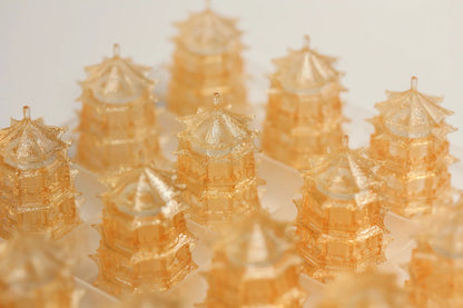 Chinese ancient architecture, Oriental charm keycaps, and architectural art personalized keycaps are integrated into one.