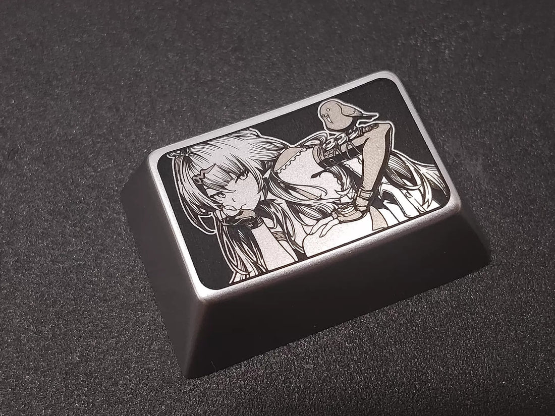 Zenless Zone Zero, 1.5U zinc alloy, metal personalized keycaps, anime, gaming, cultural and creative mechanical keyboard decorative keycaps