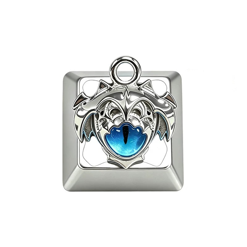 Dota，eye of skadi， Personalized keycap magnetic detachable necklace pendant, metal keycap, mechanical keyboard decorative keycap