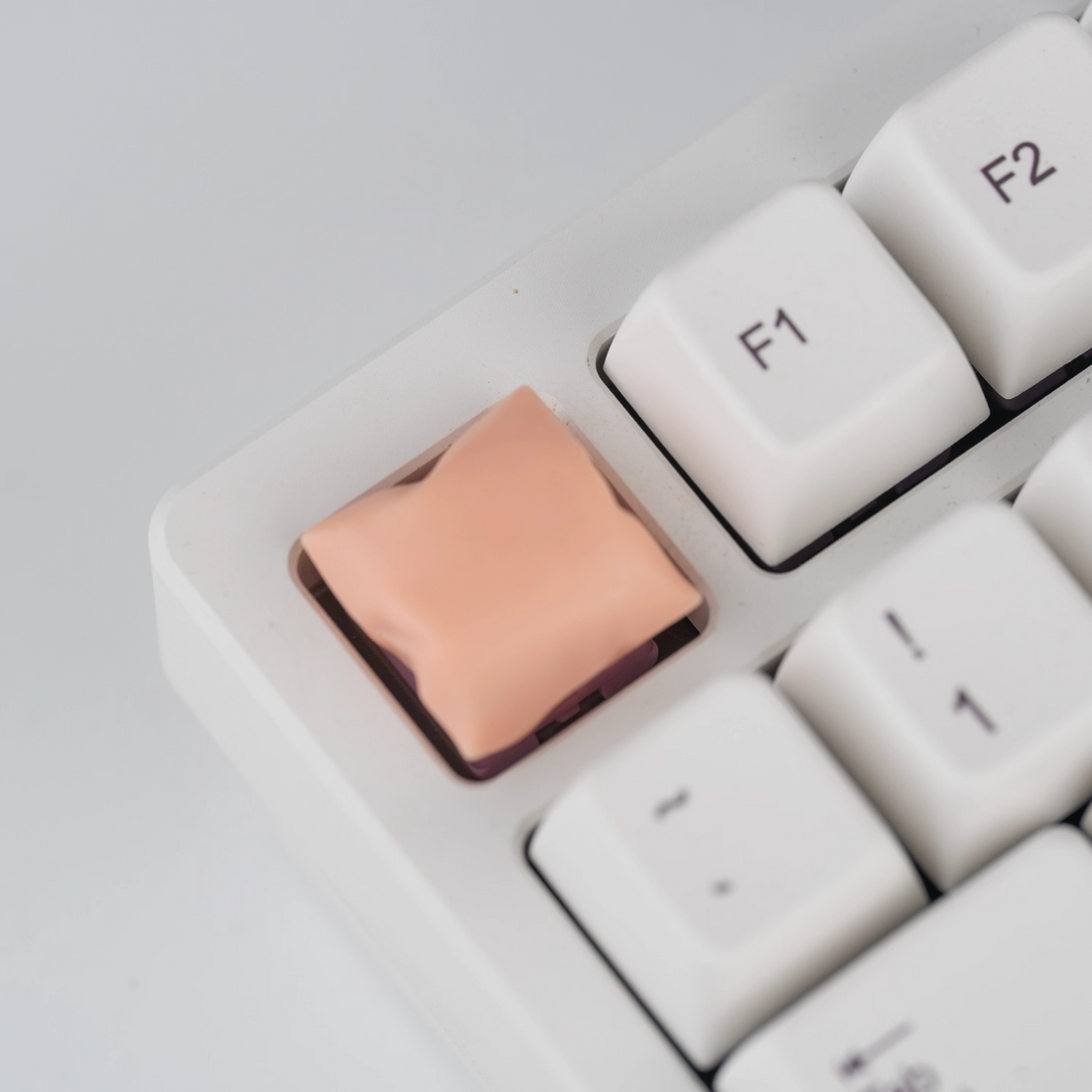Simple pillow design, resin personalized keycaps, mechanical keyboard creative decorative keycaps