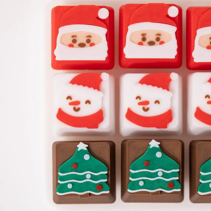 Merry Christmas, Christmas series, 3D printed material.