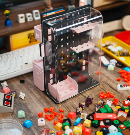 Keycap pegboard personalized keycap storage box game console button storage box desktop storage box personalized keycap display box dustproof design