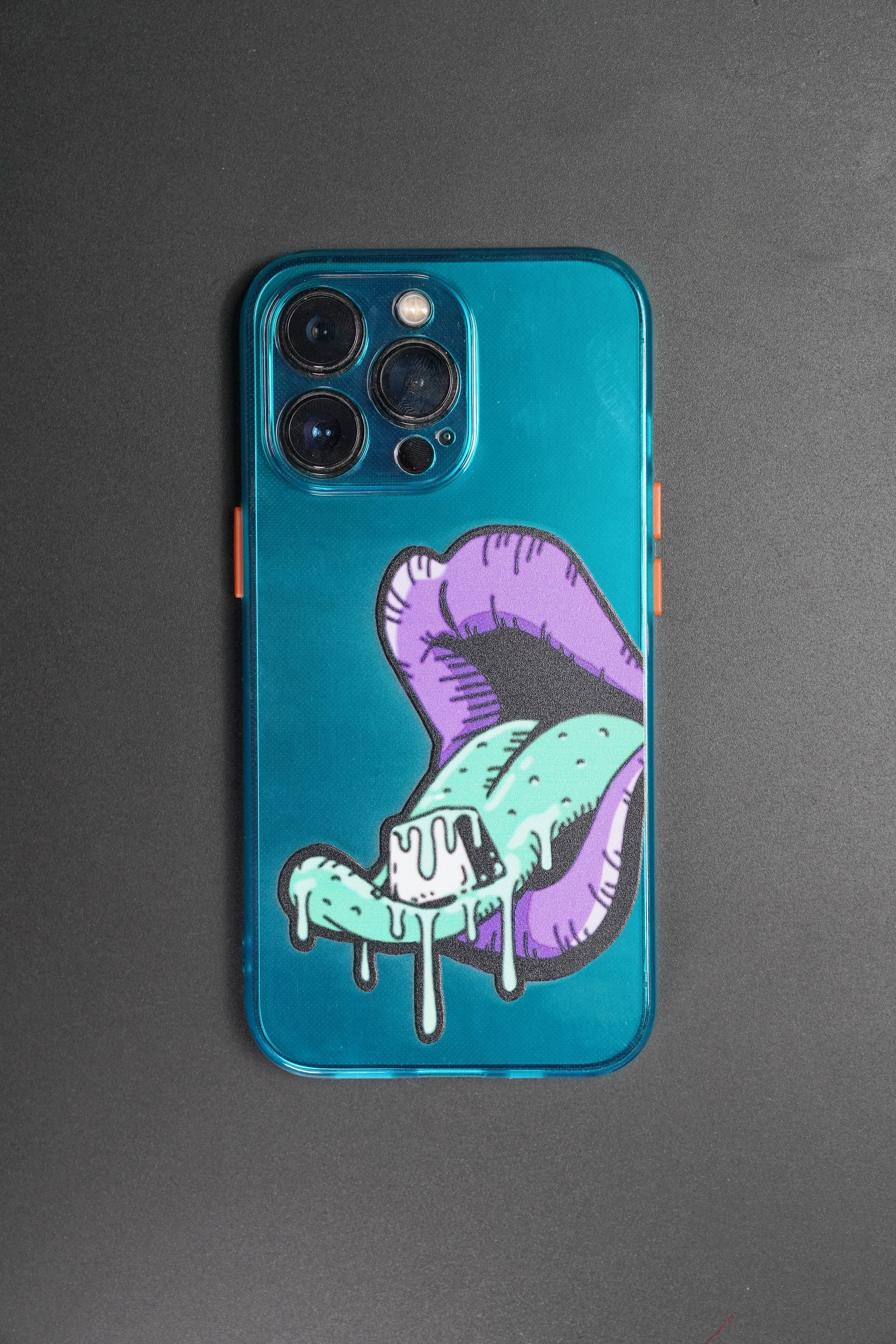 Phone Key Cap tongue keycap Transparent phone case – bobkeyboard